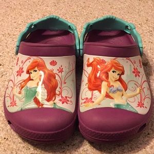 crocs little mermaid